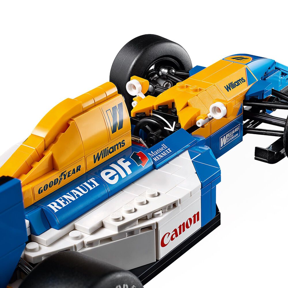 LEGO Icons Williams Racing FW14B and Nigel Mansell Building Set, , large