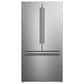 Forno Rivello 27.4 Cu. Ft. French Door Refrigerator in Stainless Steel, , large