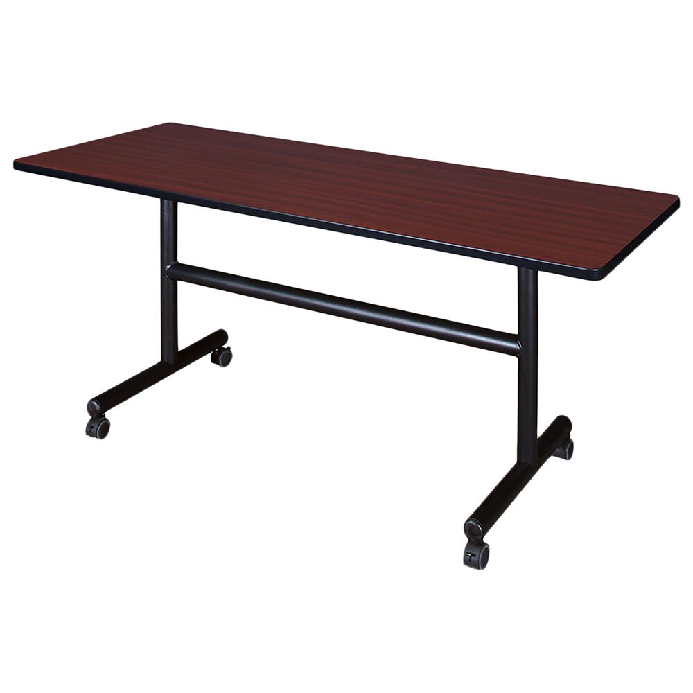 Regency Global Sourcing Kobe 60" Mobile Training Table in Mahogany, , large