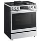 LG 6.3 Cu. Ft. Convection InstaView Dual Fuel Slide-In Range in Print Proof Stainless Steel, , large