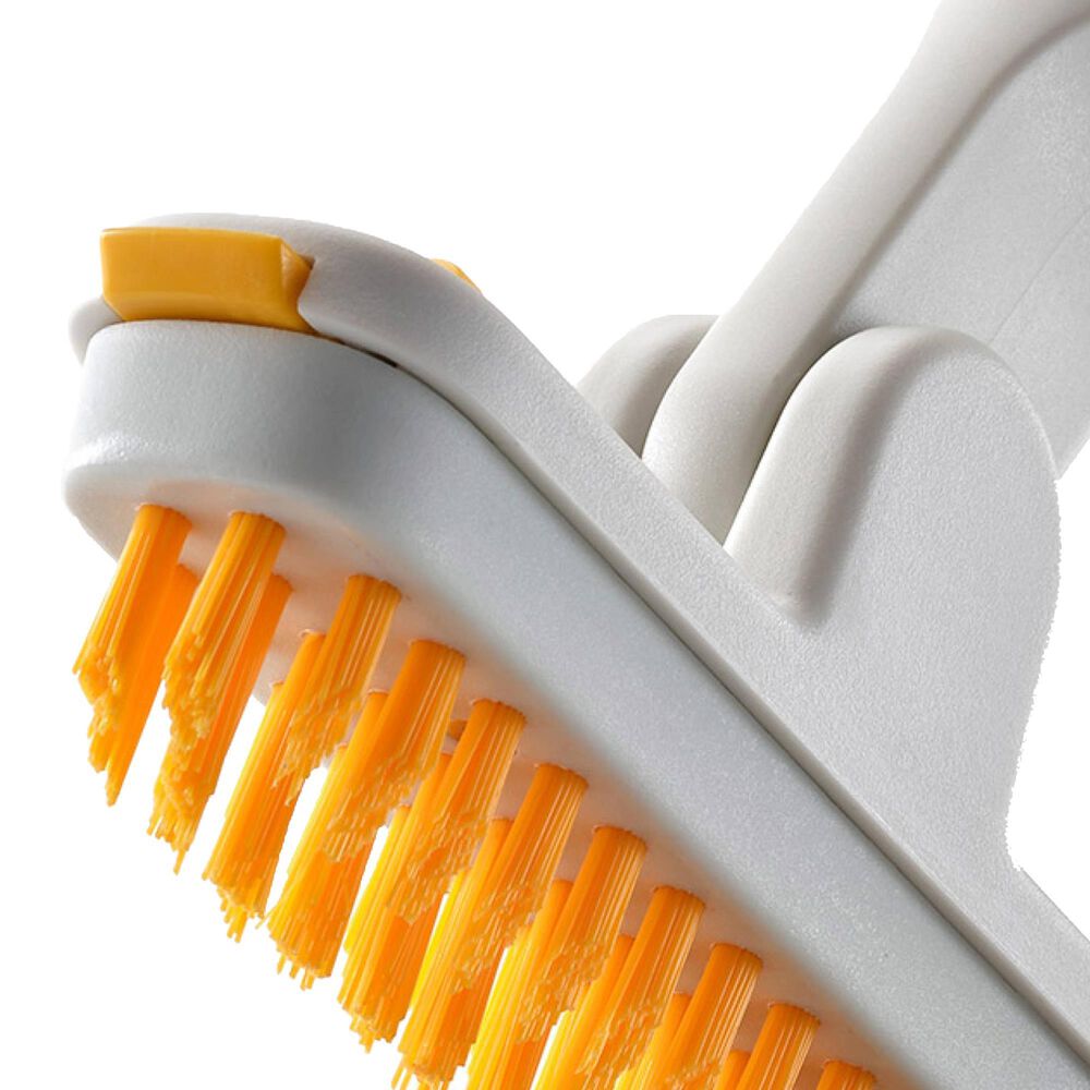 Joseph Joseph CleanTech 2-in-1 Tile Scrubber Tool in Stone, , large