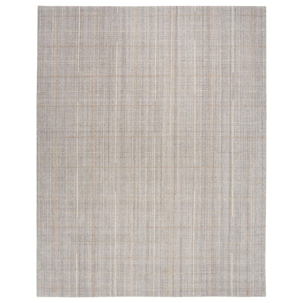 Nourison Architectura Grey 7"9" x 9"9" Area Rug, , large