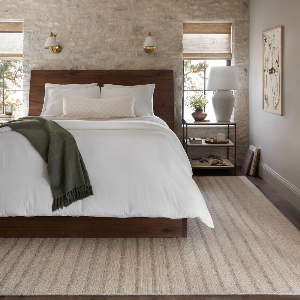 Magnolia Home Ashby 8&#39;6&quot; x 12&#39; Oatmeal and Sand Area Rug, , large