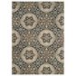 Safavieh Lyndhurst 9" x 12" Slate Blue and Beige Area Rug, , large