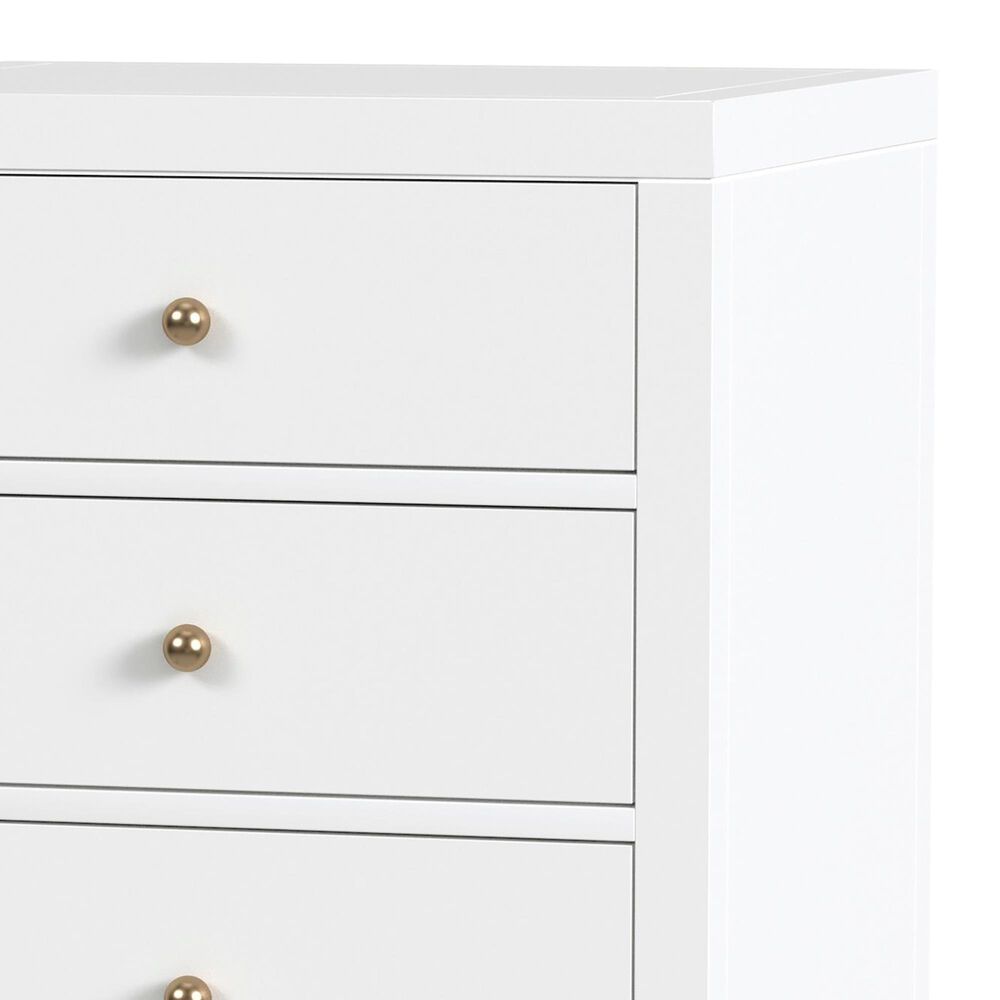 Butler Specialty Company Nora 6-Drawer Lingerie Chest in Smooth White, , large