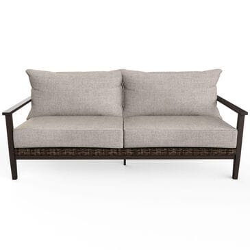 Sunvilla Cleo Patio Sofa in Bourbon and Iven Shell, , large