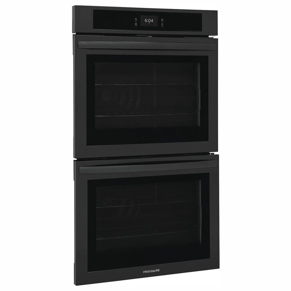 Frigidaire 30" Double Electric Wall Oven with Fan Convection in Black Shop NFM