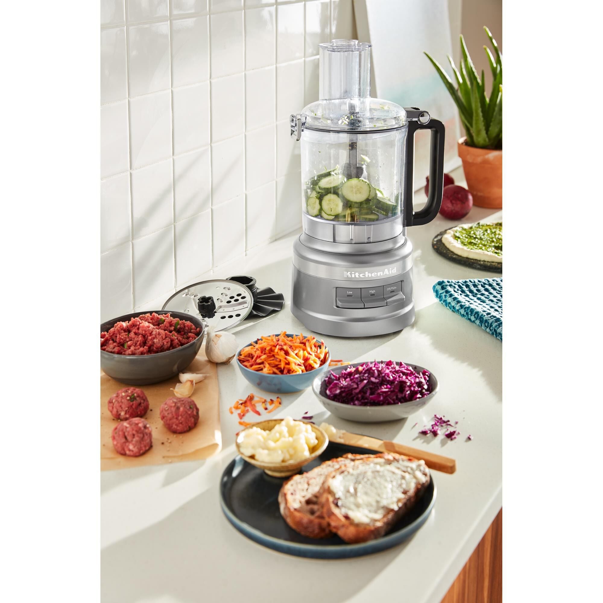 Kitchenaid 9 cup food deals processor plus costco