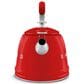 SMEG 2.3L Retro Style Electric Whistling Kettle in Red, , large