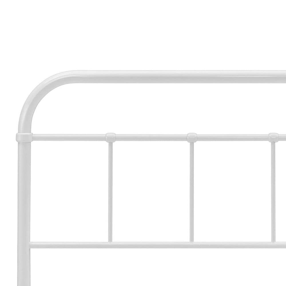 Modway Serena Steel Queen Headboard in White, , large