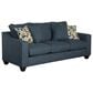 J Cooper USA Stationary Sofa in Galaxy Blue, , large