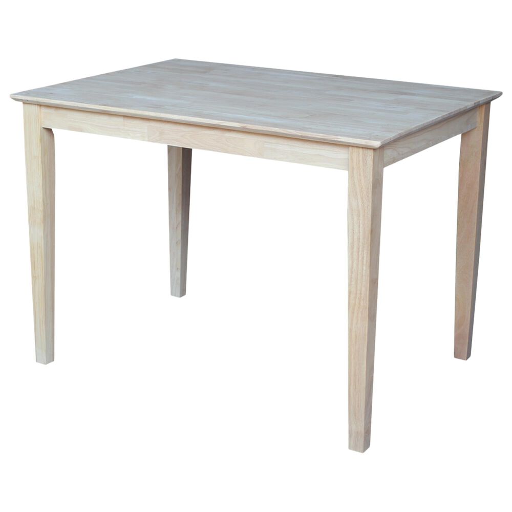 International Concepts Dining Table in Unfinished - Table Only , , large