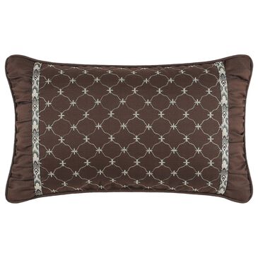 Royal Court Maren 12" x 20" Lumbar Pillow in Chocolate, , large