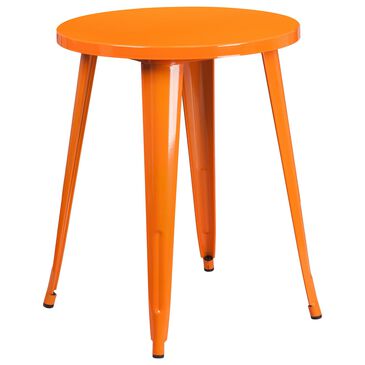 Flash Furniture 24" Round Table in Orange, , large