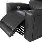 Linon Home Decor Izaiah Power Glider Recliner in Grey, , large