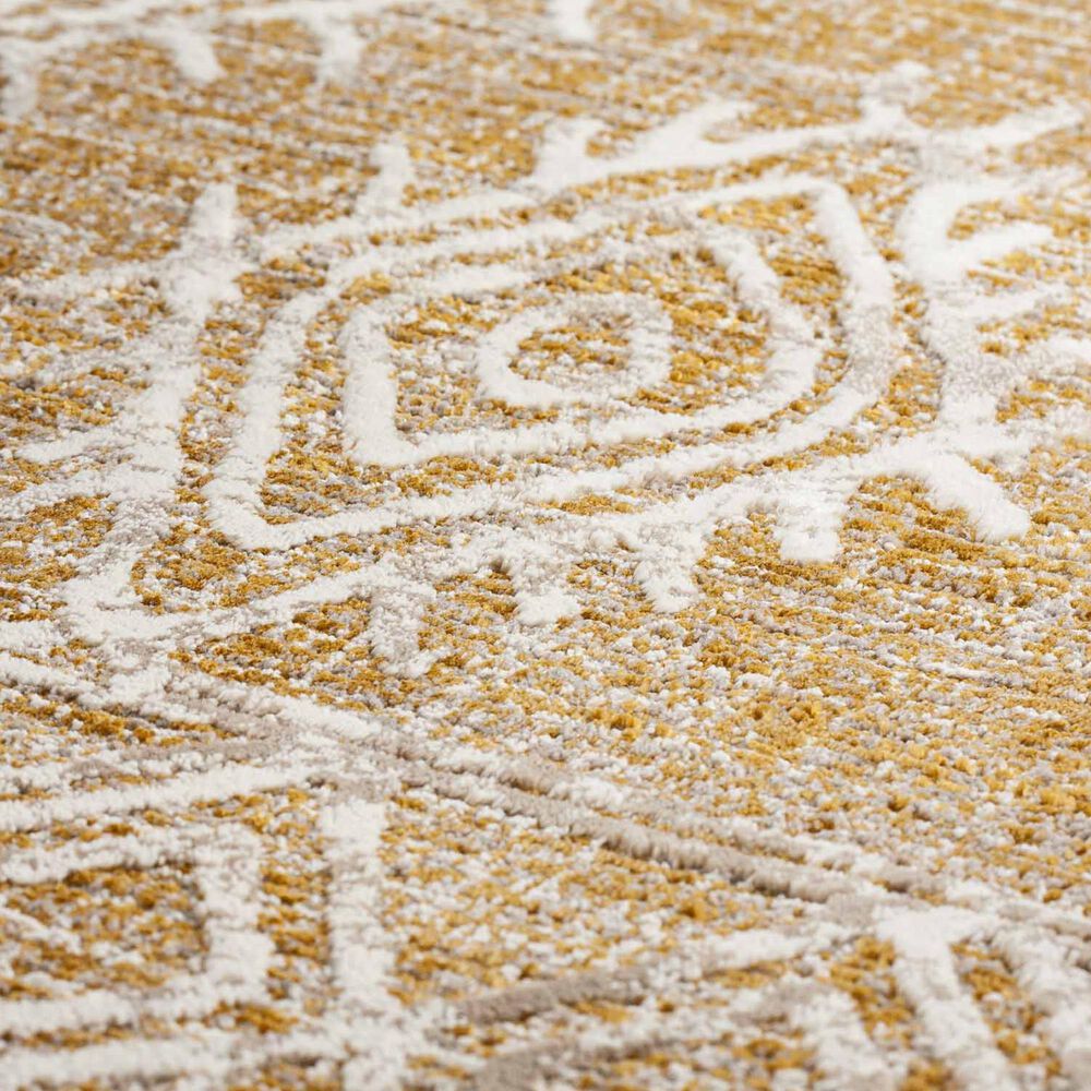 Dalyn Rug Company Izmir 3&#39;3&quot; x 5&#39;3&quot; Gold Area Rug, , large