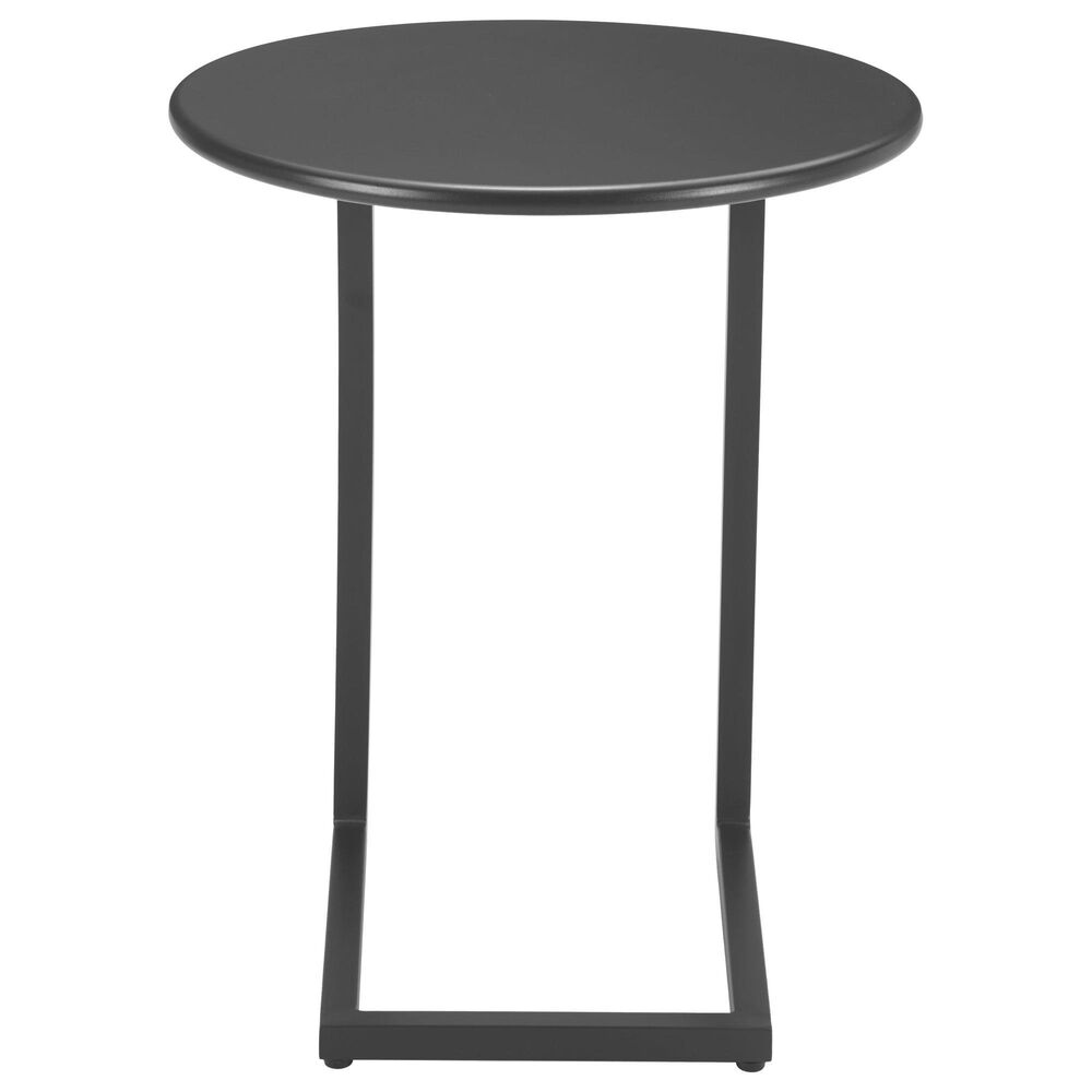 Zuo Modern Noga Patio End Table in Black, , large