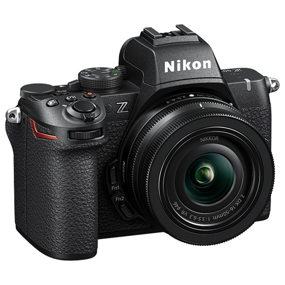 Nikon Z50II Mirrorless Camera with 16-50mm and 50-250mm Lenses in Black, , large