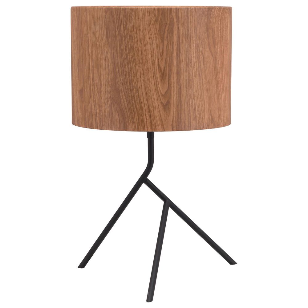 Zuo Modern Sutton Table Lamp in Brown and Black, , large