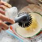 Joseph Joseph SinkTech Soap Dispensing Washing Up Brush with Steel Stand in Clear and Black, , large