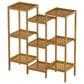 Timberlake Pure Garden 9-Shelf Plant Stand in Natural Wood, , large