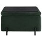 Lifestyle Solutions Kona Large Storage Ottoman in Green, , large