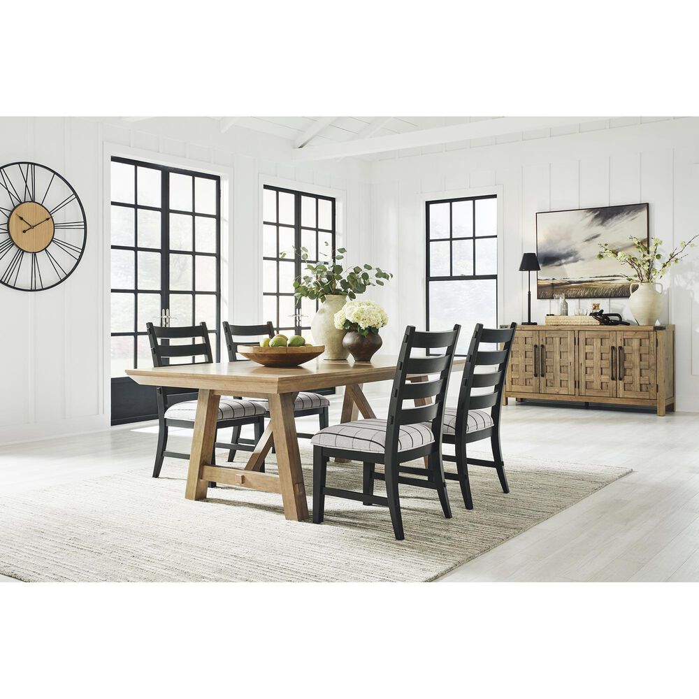 Ashley Ridgester Dining Table in Natural - Table Only, , large