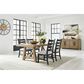 Ashley Ridgester Dining Table in Natural - Table Only, , large
