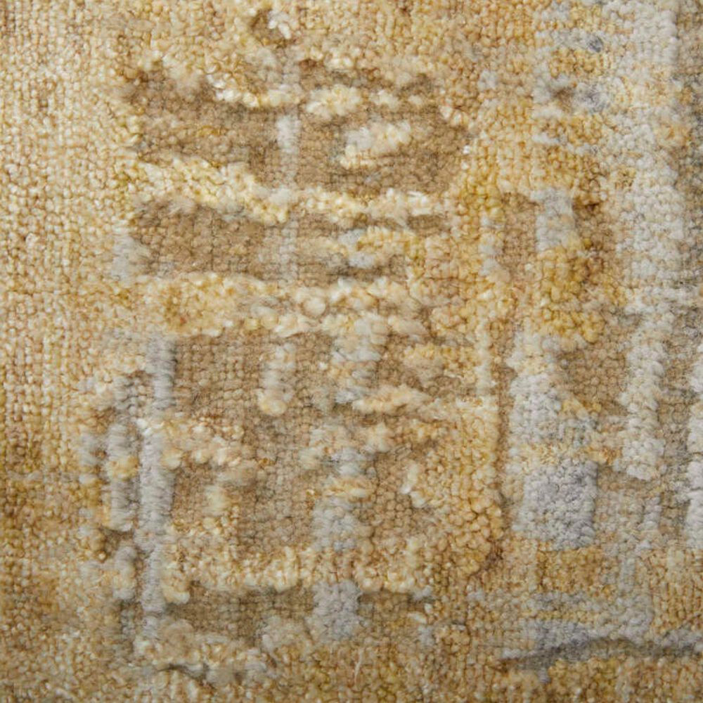 Feizy Eastfield 69FQF 2&#39; x 3&#39; Gold and Ivory Area Rug, , large