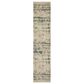 Oriental Weavers Soleri 2"6" x 12" Beige and Green Runner, , large