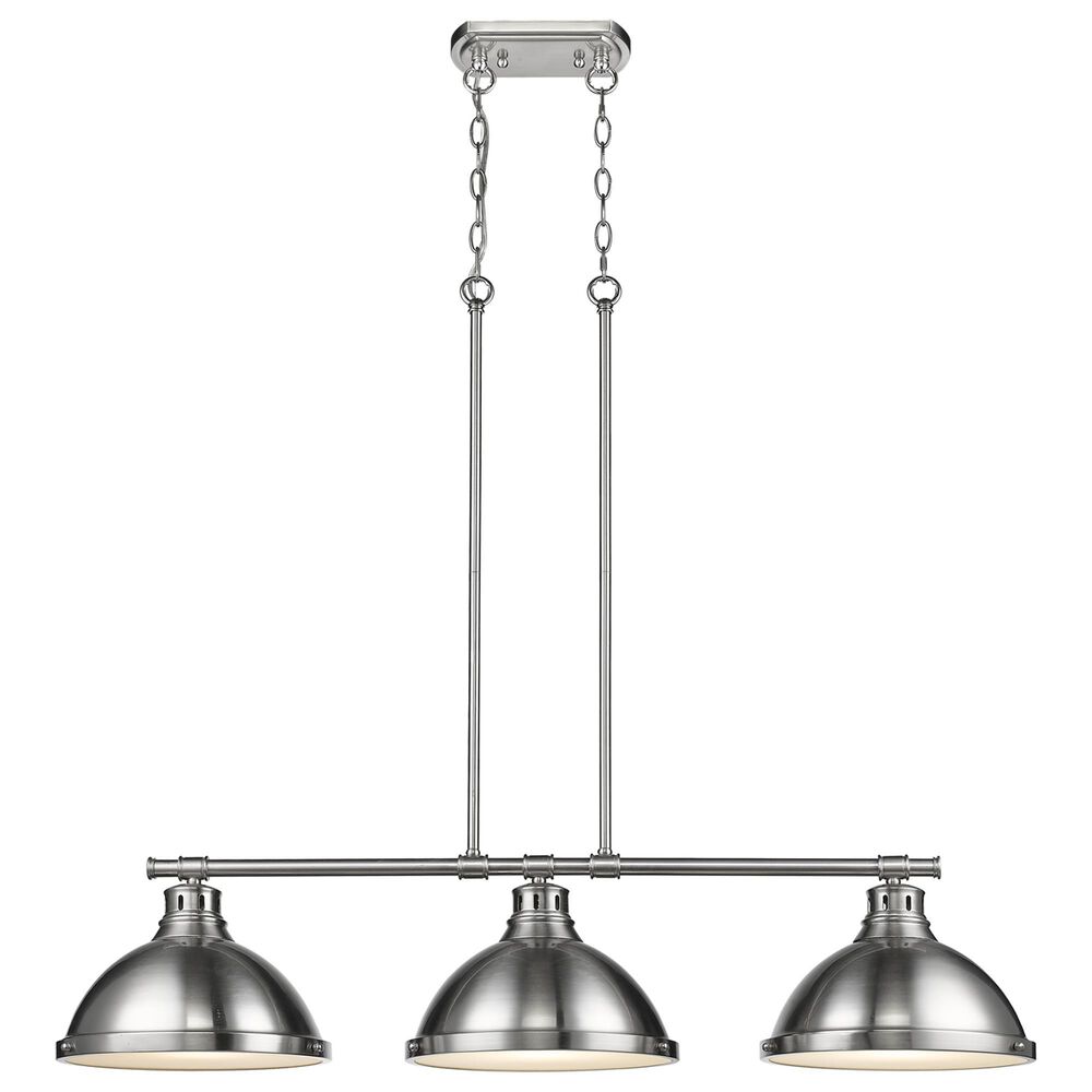 Golden Lighting Duncan 3-Light Pendant in Pewter, , large