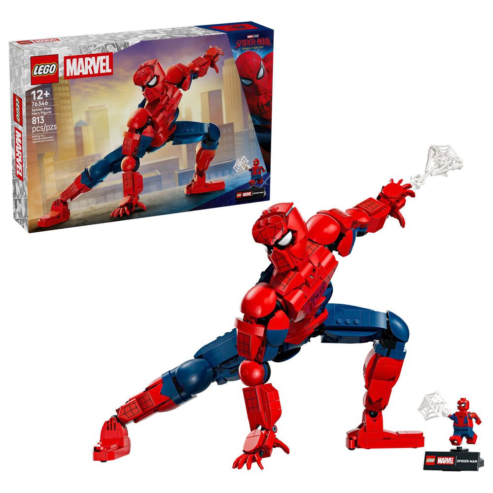 LEGO Spider-Man Hero Figure Building Set, , large