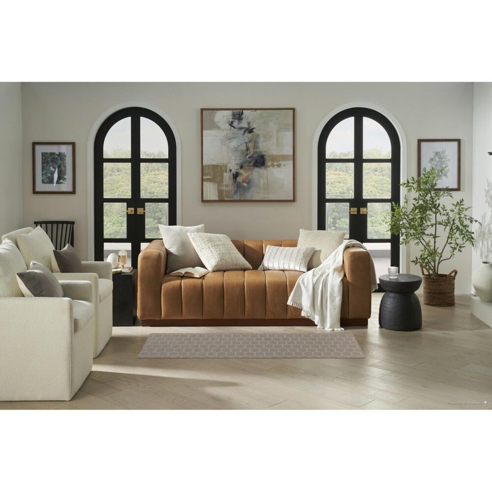 Nourison Twist Reversible 2&#39; x 6&#39; Grey Indoor/Outdoor Runner, , large