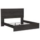 Ashley Belachime King Panel Bed in Dark Charcoal, , large