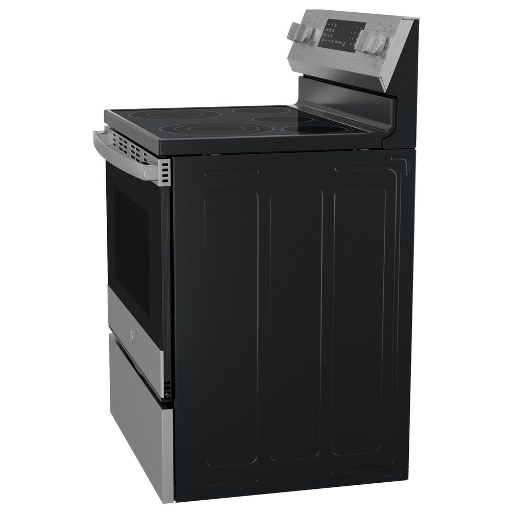 GE Profile 5.3 Cu. Ft. Smart Electric Range in Fingerprint Resistant Stainless, , large