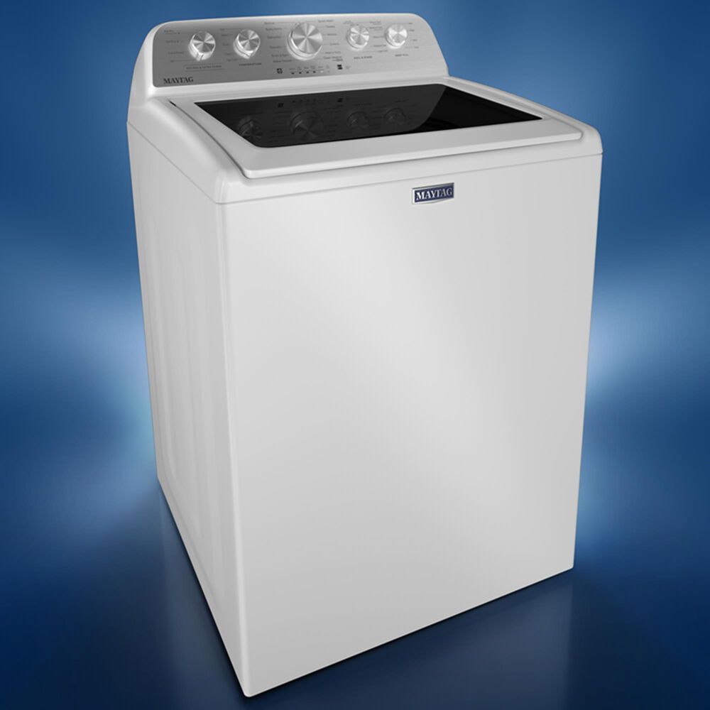 Maytag 4.8 Cu. Ft. Top Load Pet Pro Washer in White, , large