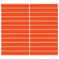 Dal-Tile Color Wheel Orange Burst 12"" X 10"" Ceramic Mosaic Sheet, , large