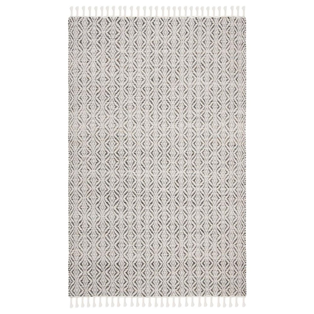 Safavieh Natura Transitional 5" x 8" Charcoal Area Rug, , large