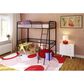 DHP DHP Twin Loft Bed in Black, , large