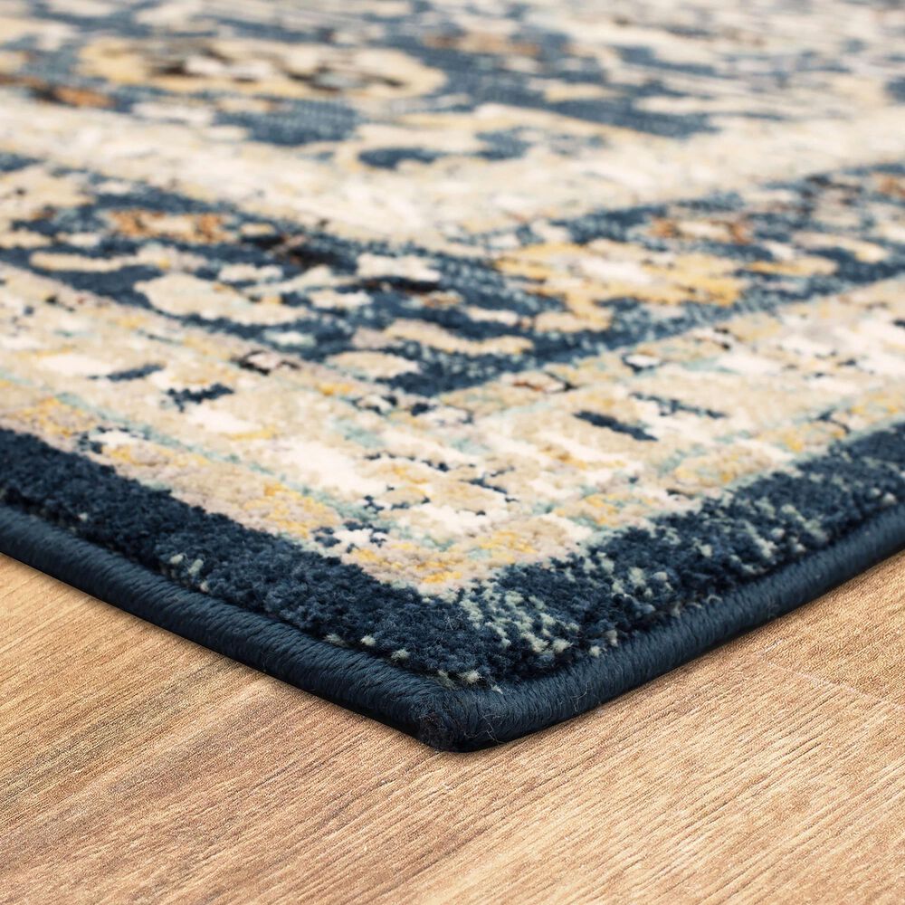 Karastan Zephyr Amphora 92118-50150 8&#39; x 10&#39; Majolica Blue Area Rug, , large