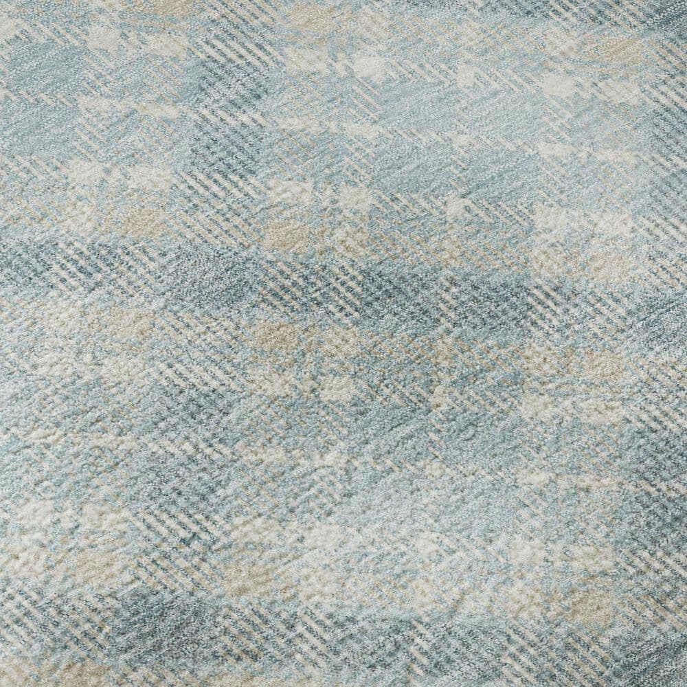Dalyn Rug Company Soft Essentials Plaid Sky 9' x 12' Indoor/Outdoor Area Rug, , large