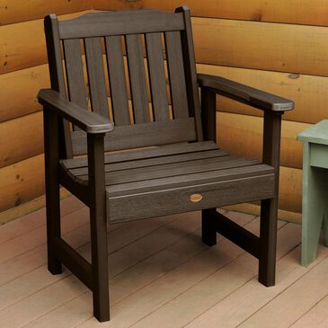 Highwood USA Lehigh Garden Chair in Weathered Acorn, , large
