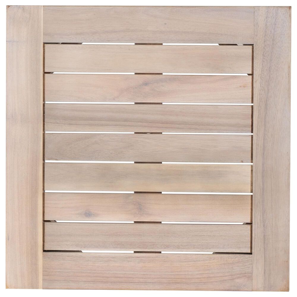 Linon Home Decor Teagon Square Side Table in Natural, , large