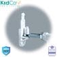 Kidco Inc. Safeway Top of Stair Baby Safety Gate in White, , large