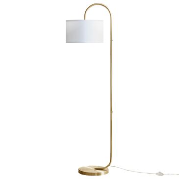 Hampton Park Attwell Floor Lamp in Gold, , large