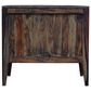 Porter Design Fall River 1 Drawer Nightstand in Brown and Gray, , large