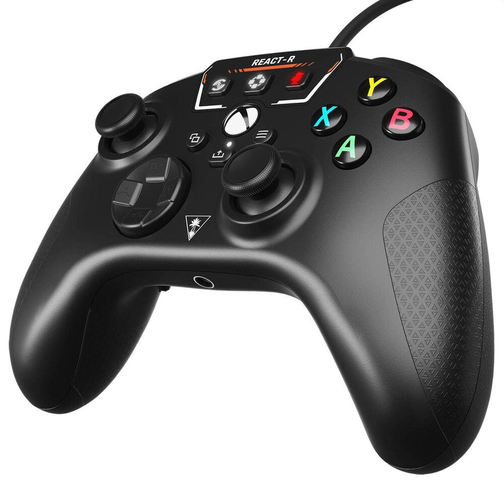 Turtle Beach REACT-R Wired Gaming Controller for Xbox Series X|S/Xbox One in Black, , large