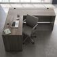 Sauder Affirm 6-Piece Commercial Office Desk Suite in Hudson Elm, , large