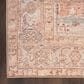 Nourison Vintage Washables Coral and Mint 2" x 6" Runner, , large