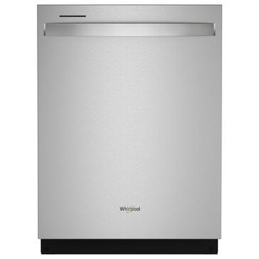 Whirlpool 24" Built In Dishwasher with Hidden Control in Stainless Steel, , large